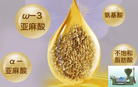 亞麻籽油的功效與作用