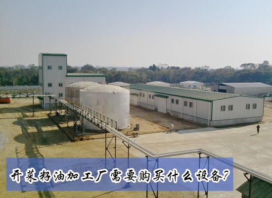 開菜籽油加工廠需要購買什么設(shè)備?