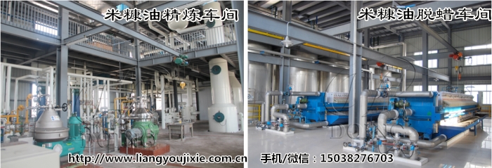 米糠油精煉脫蠟車間