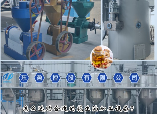 怎么選購合適的花生油加工設備？
