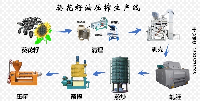 葵花籽油加工設備
