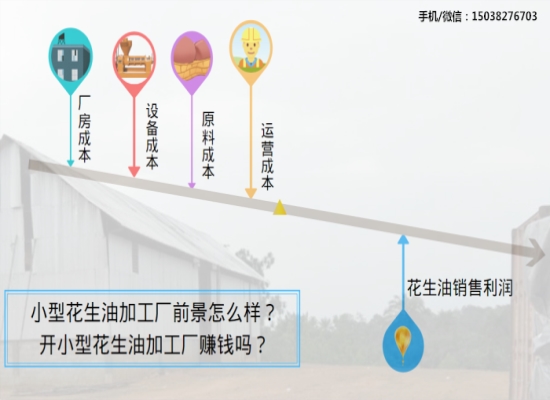 小型花生油加工廠前景怎么樣？開小型花生油加工廠賺錢嗎？
