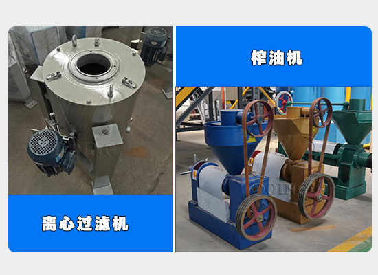 廣東客戶在河南國瑞油脂成功購買一臺榨油機和離心過濾機