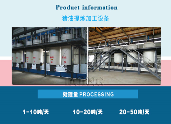 豬油提煉加工設(shè)備廠家哪家好？