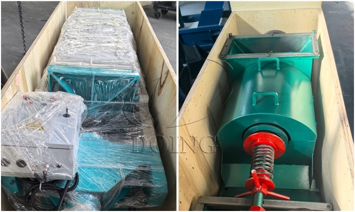 發(fā)貨！河南國瑞油脂米糠油常規(guī)榨油機(jī)和棕櫚榨油機(jī)發(fā)往尼日利亞！
