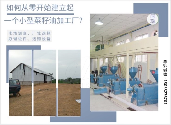 如何從零開始建立起一個(gè)小型菜籽油加工廠?
