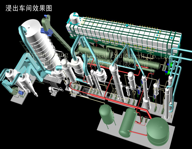 浸出車間效果圖