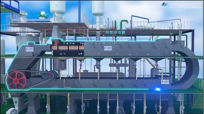 米糠油浸出車間