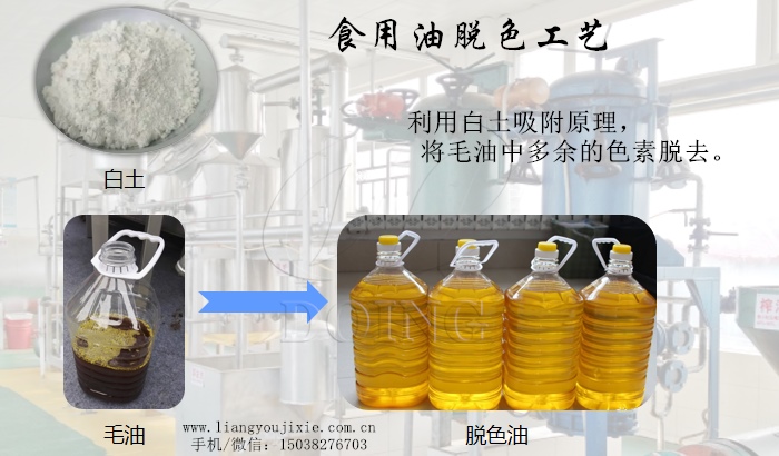 食用油脫色